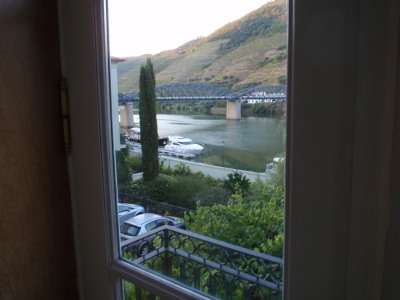 The view from our room's window.